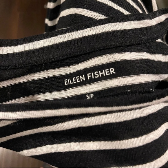 Eileen fisher striped organic linen dress Women’s size Small - Picture 3 of 3